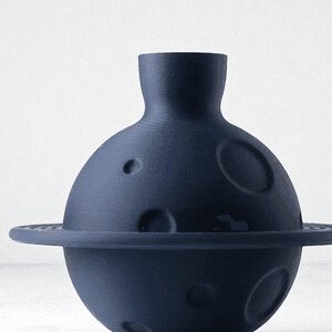 Space-Inspired Planet Vase | Cosmic Saturn Flower Vase