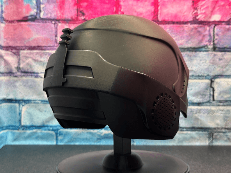 Black Noir Inspired Helmet Mask – Cosplay Fan Replica