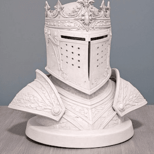 Royal Knight Armour Bust Headphone Stand – Medieval Gamer