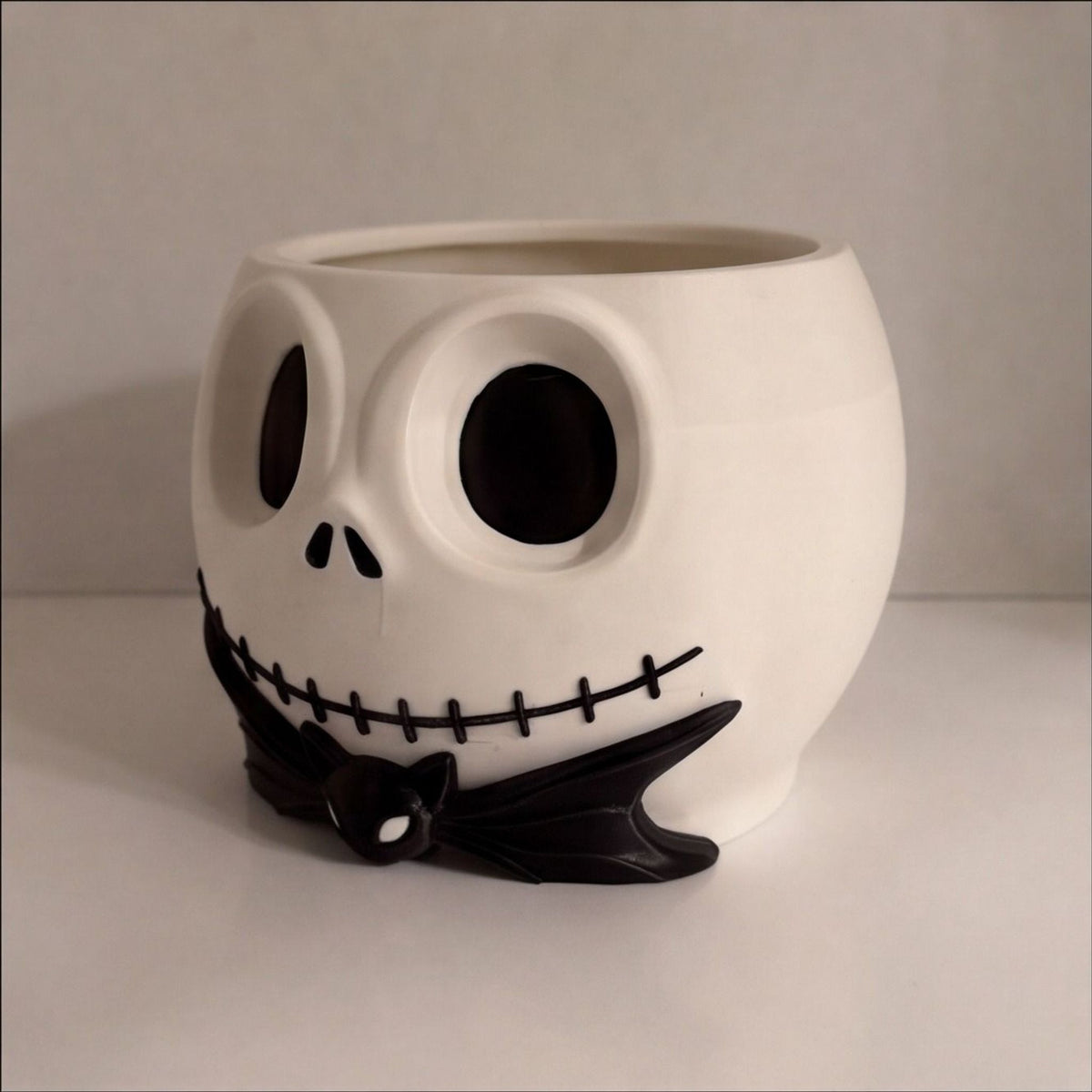 Jack Skellington Inspired Halloween Candy Dish Bowl