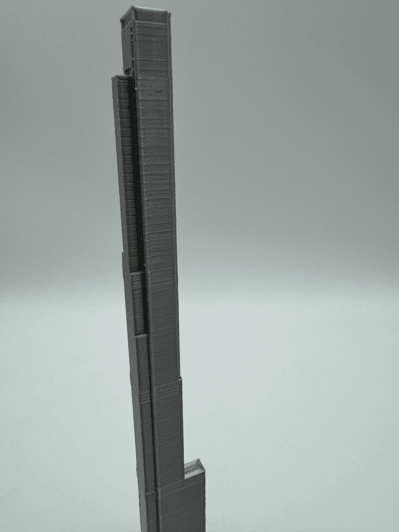 Central Park Tower Miniature Model | NYC Skyscraper Replica