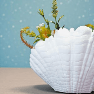 Seashell Mini Vase | Ocean-Inspired Shell Flower Holder