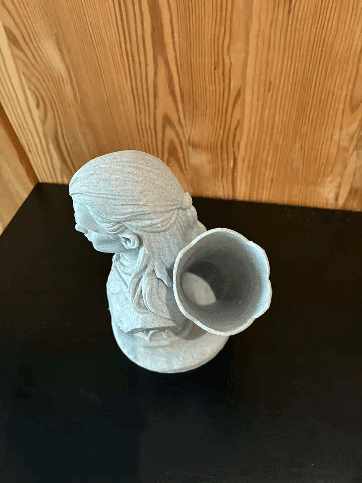 Legolas-Inspired Elf Bust Pencil Holder | Fantasy Desk Organiser