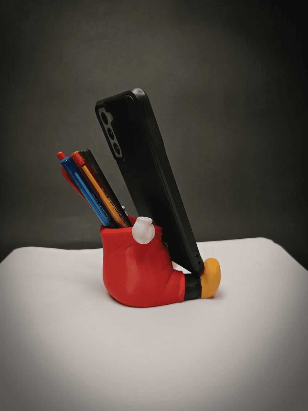 Mickey Mouse Inspired Pen & Phone Holder | Novelty Desk Tidy