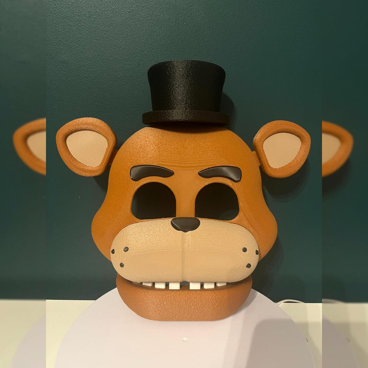Freddy Fazbear Inspired Fan Cosplay Mask Accessory