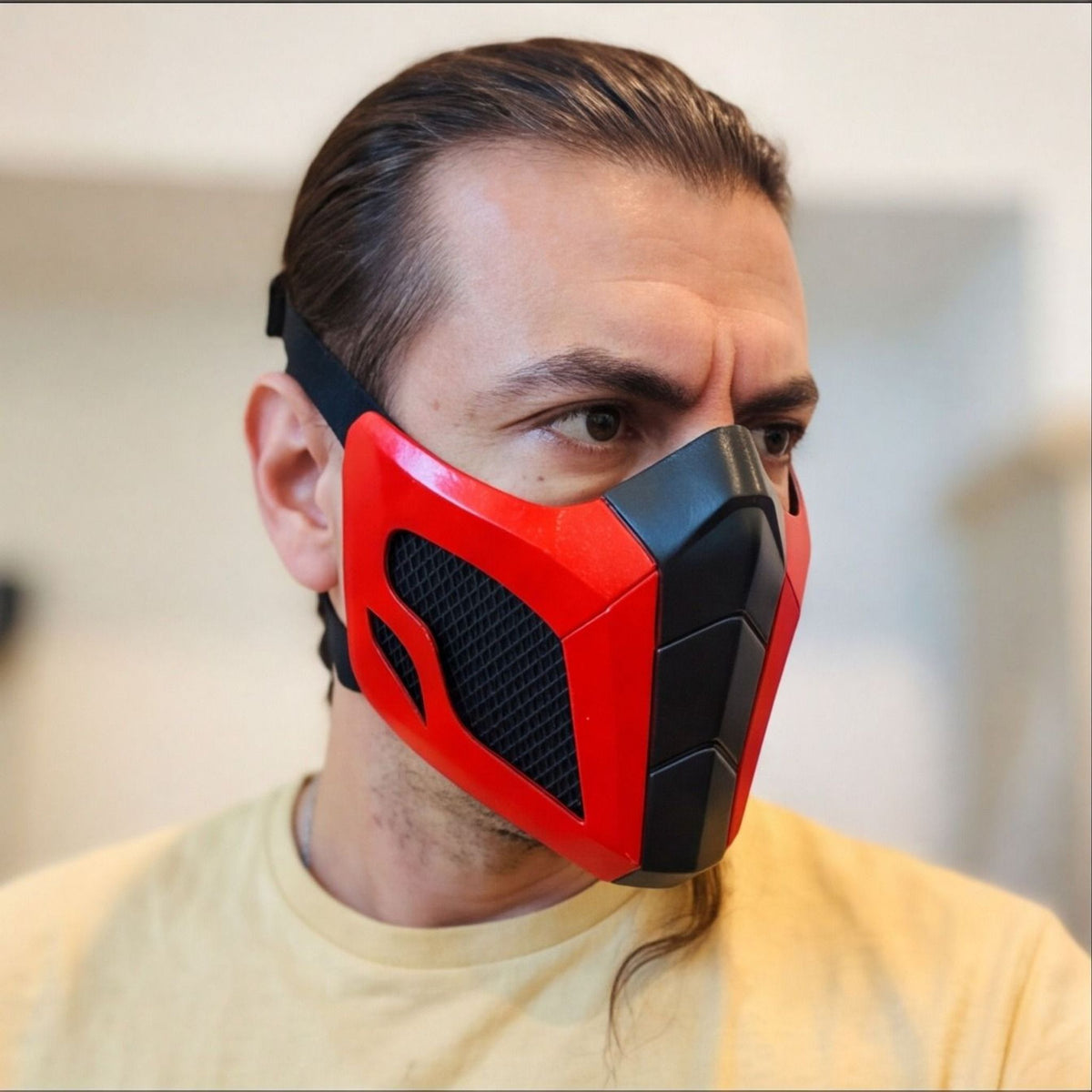 Ermac Soul Eater Inspired Fan Mask – MK Cosplay Costume