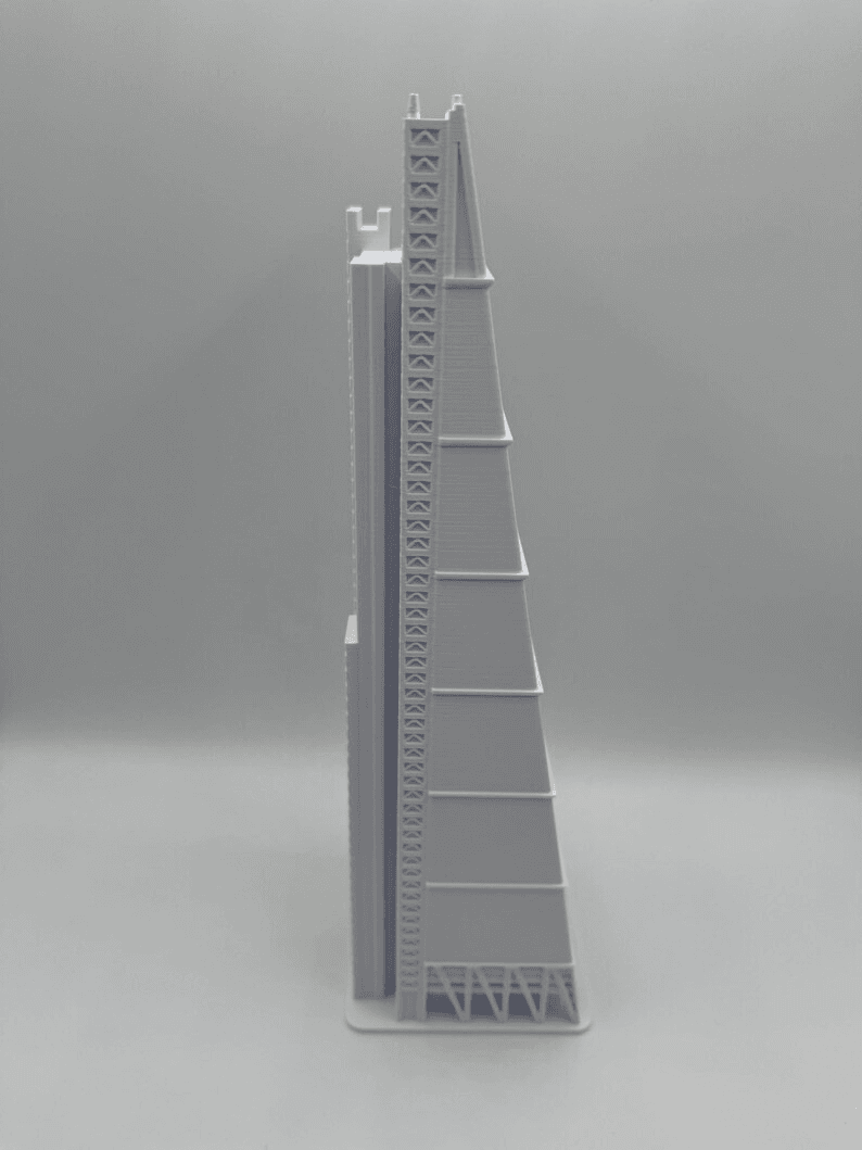 Leadenhall Building Inspired Miniature London Skyscraper Model