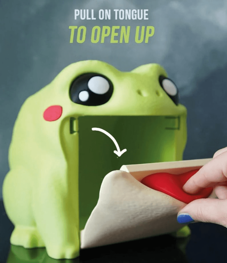 Frodrick the Froggy Toilet Paper & Tissue Dispenser