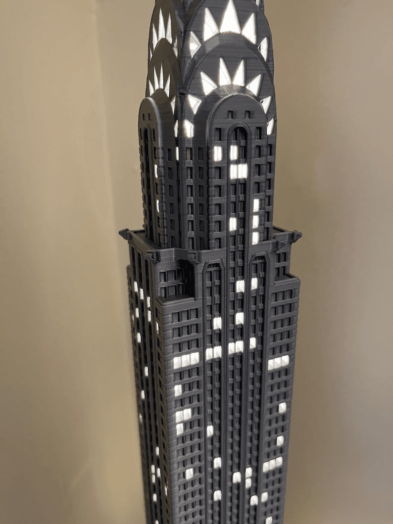 Chrysler Building Light-Up Miniature Model | NYC Landmark
