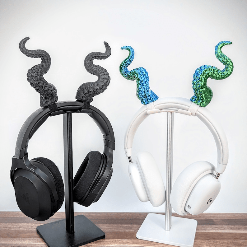 Tentacle Horns Headphone Accessory | Kraken Style