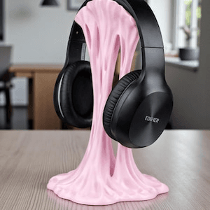 Bubble Gum Inspired Headphone Stand – 90s Style