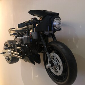 Dark Knight Inspired Motorcycle Wall Display Mount