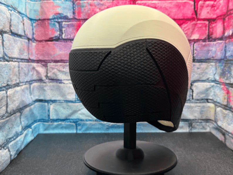 Ghost-Inspired Perforated Helmet Mask – Thunderbolts Fan Cosplay