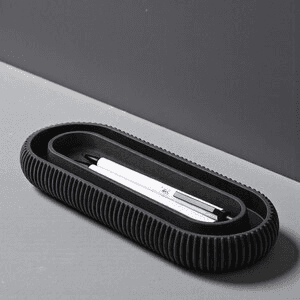 Ridged Circular Phone & Pen Stand | Gamer Desk Organizer