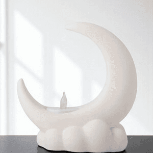 Crescent Moon Incense Holder – Celestial Lunar Decor