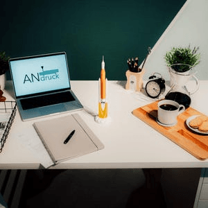 Artemis SLS Rocket Lamp – NASA-Inspired Space Desk Light