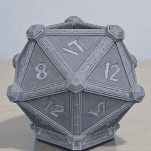 D20 Dice Succulent Pot | RPG Inspired Mini Planter