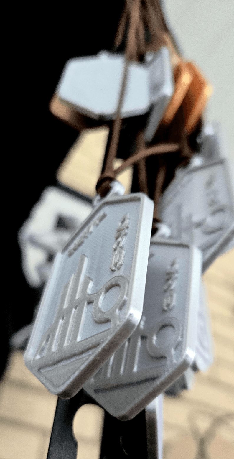Batuu Inspired Spirit of Spira Fan Medallion Necklace
