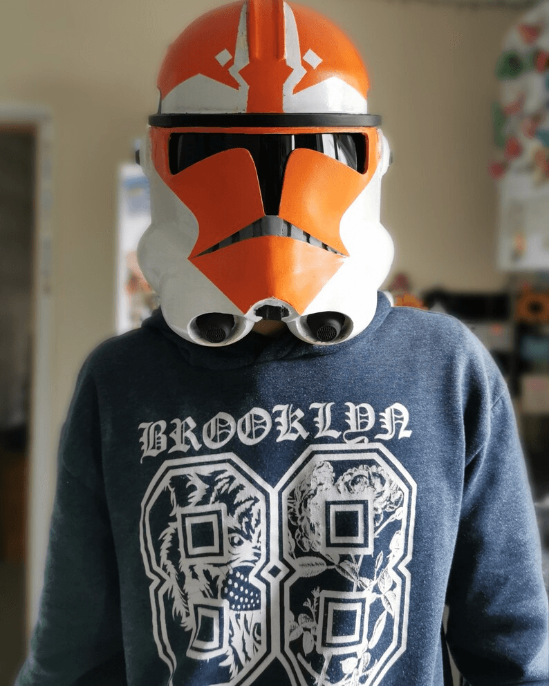 Clone Trooper Phase 2 Helmet – ROTS Inspired Cosplay