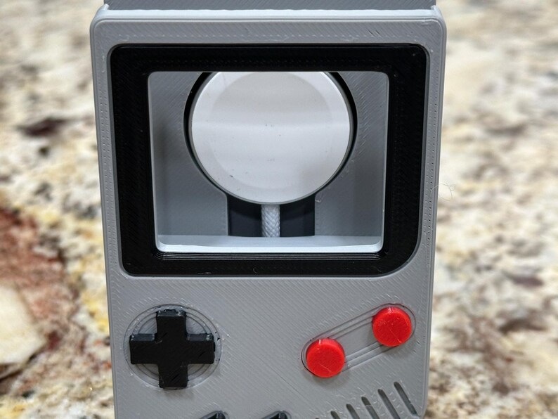 Game Boy Inspired Apple Watch Stand | Retro Gaming Dock