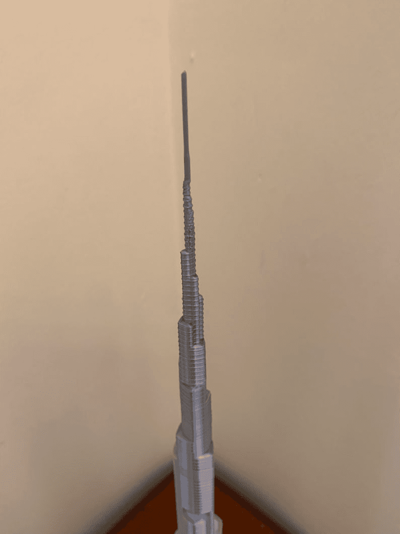Burj Khalifa Inspired Tower Model | Dubai Skyline Figurine