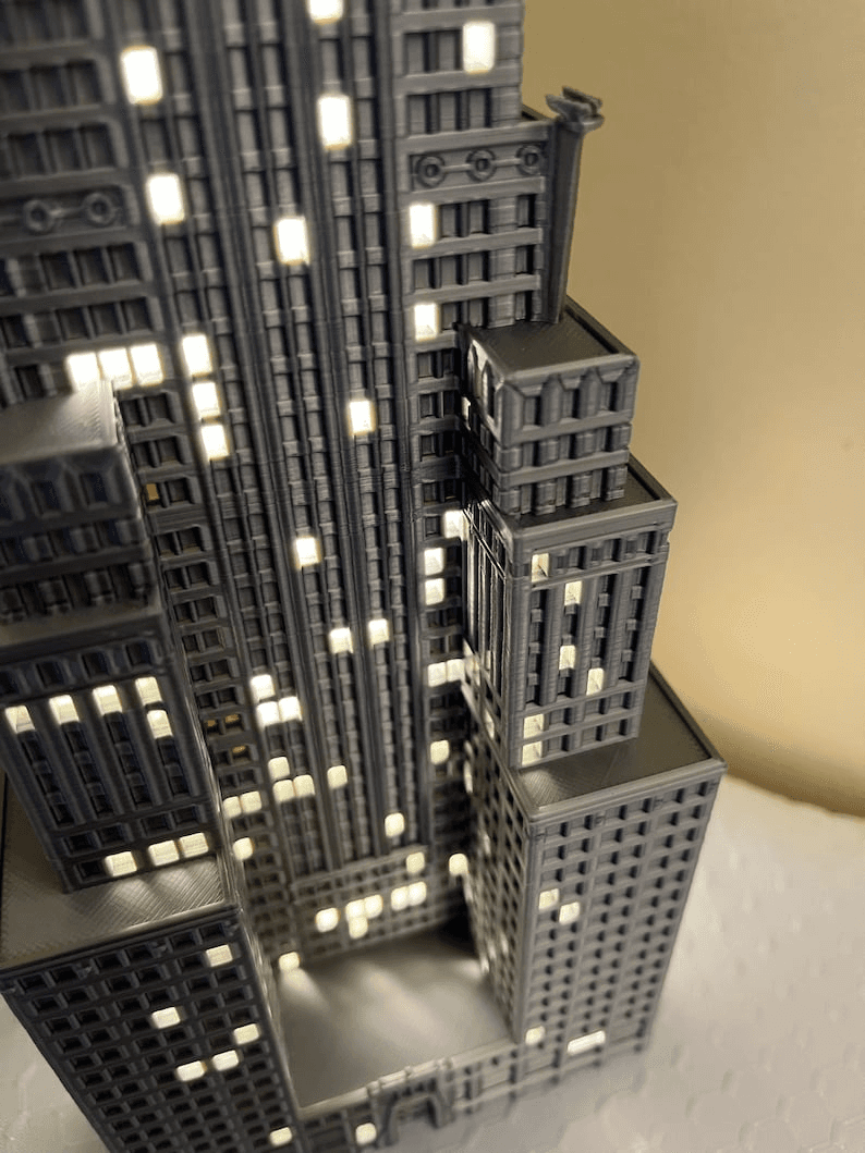 Chrysler Building Light-Up Miniature Model | NYC Landmark