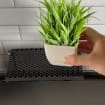 Minecraft-Inspired Pixel Monitor Shelf for Gaming Desks