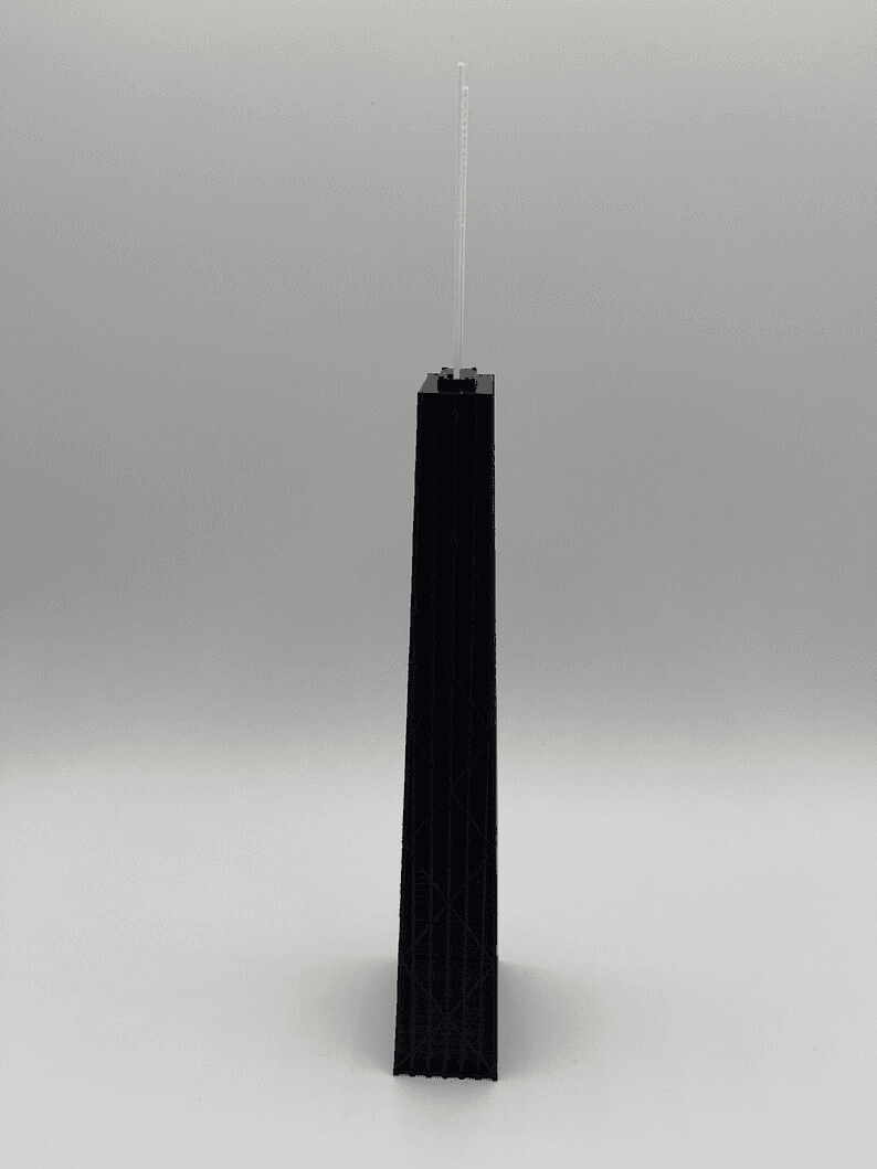 John Hancock Center Inspired Miniature Skyscraper Model