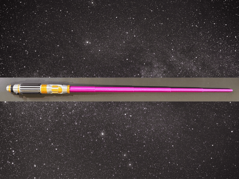 Mace Windu Inspired Lightsaber Hilt Cosplay Prop