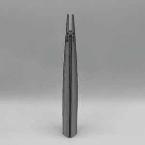 Lotte World Tower Inspired Miniature Seoul Skyline Model