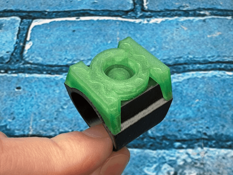 Green Lantern Inspired Cosplay Ring | DC Fan Symbol