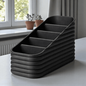 Multi Remote Control Organizer – Gaming Desk Storage Caddy