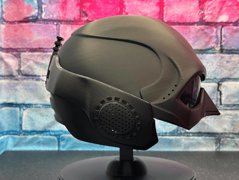 Black Noir Inspired Helmet Mask – Cosplay Fan Replica
