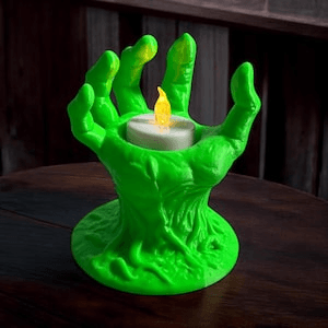 Zombie Hand Halloween Tea Light Candle Holder