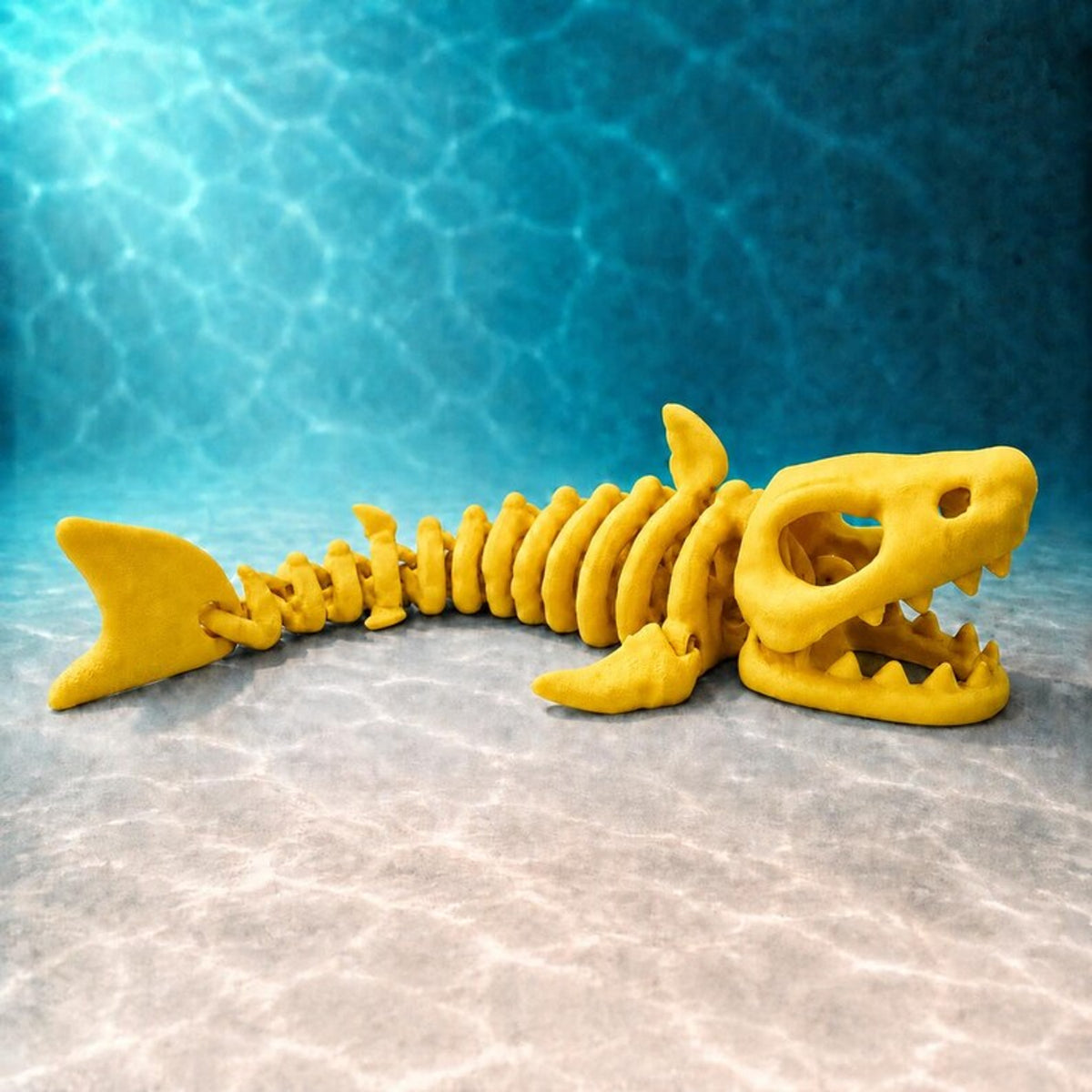 Articulated Skeleton Shark Fidget Toy – Poseable Desk Decor