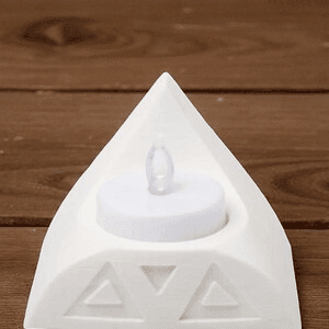 Ancient Mayan Inspired Tea Light Holder Set – Aztec Style