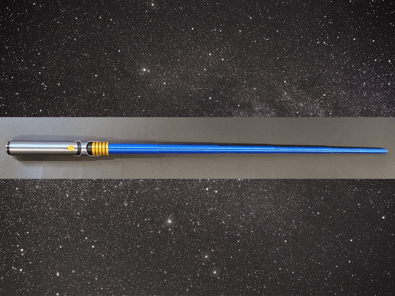 Depa Billaba Inspired Blue Lightsaber Cosplay Prop