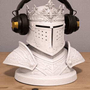 Royal Knight Armour Bust Headphone Stand – Medieval Gamer