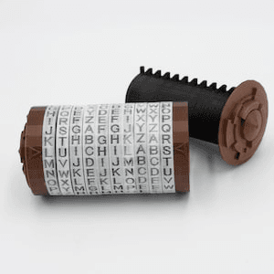 Cryptex Inspired Secret Code Puzzle Box Cylinder Vault