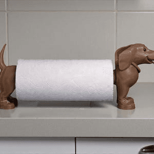 Dachshund Paper Towel Holder – Wiener Dog Kitchen Decor