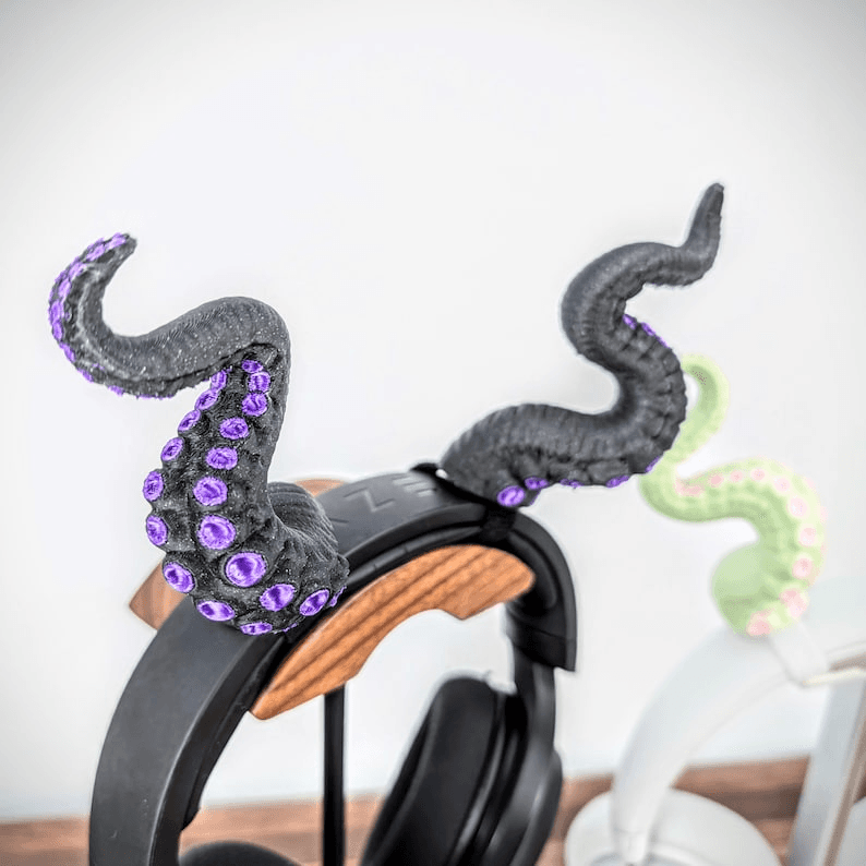 Tentacle Horns Headphone Accessory | Kraken Style