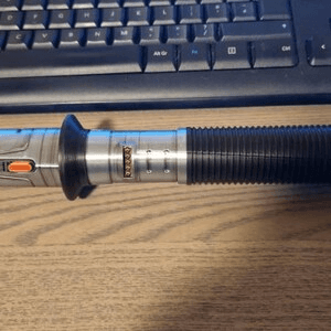 Baylan Skoll Inspired Lightsaber Fan Replica with Stand