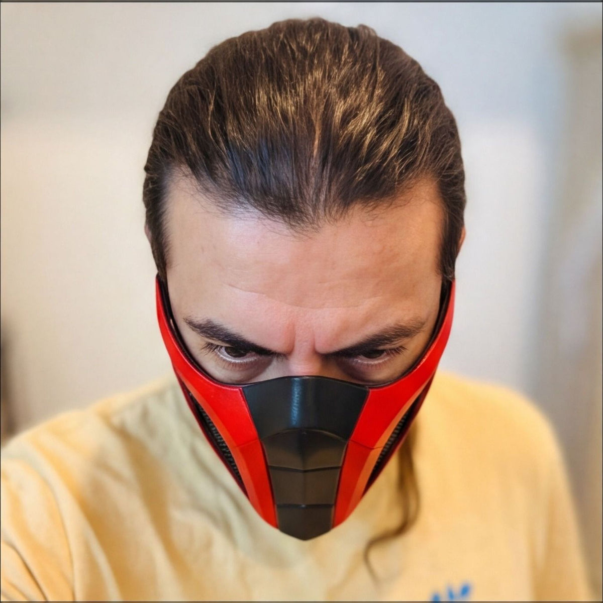 Ermac Soul Eater Inspired Fan Mask – MK Cosplay Costume