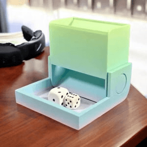 Compact Folding Dice Tower – Portable Tabletop RPG Roller