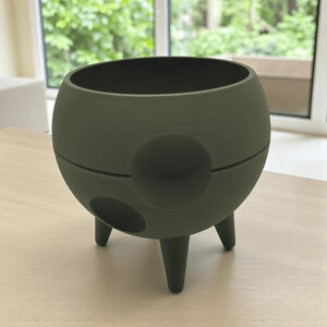 Moon-Inspired Succulent Planter | Lunar Plant Pot