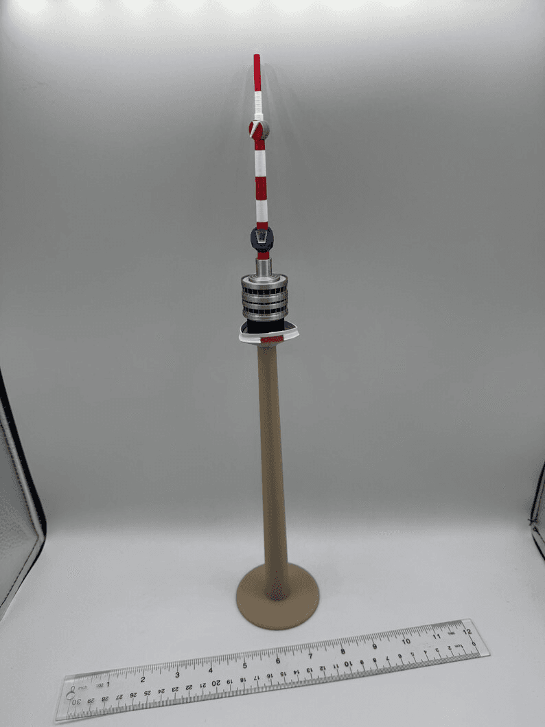 Danube Tower Inspired Miniature Model Figurine