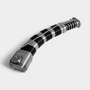 Asajj Ventress Inspired Curved Lightsaber – Clone Wars Fan Prop