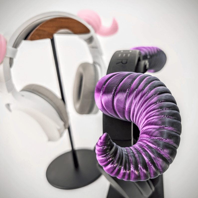 Ram Goat Horns Headphone Attachment – Gaming Headset Clip