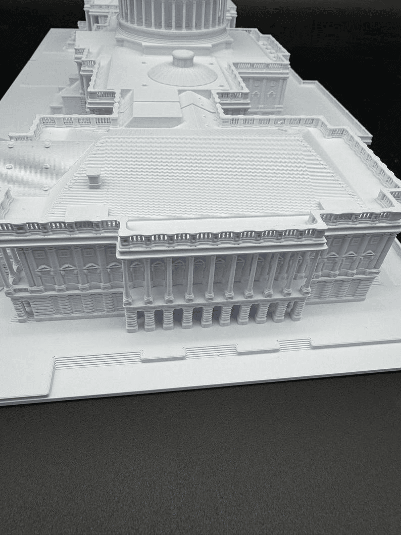 US Capitol Building Miniature Model – Collector's Replica