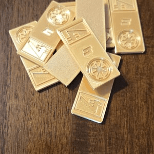 Star Wars-Inspired Republic Credits Cosplay Currency Props